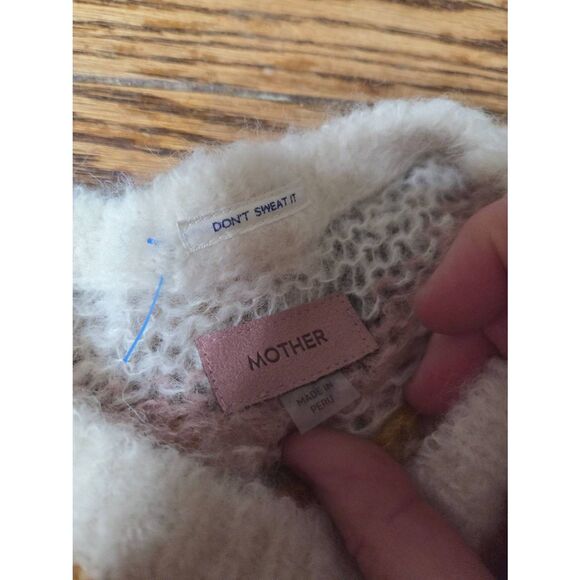 MOTHER The Biggie Jumper Sweater.Pocket Full of Rainbows. Size Small. - Picture 3 of 7